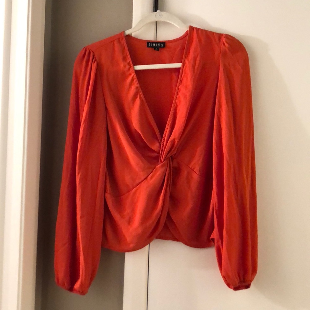 Orange top